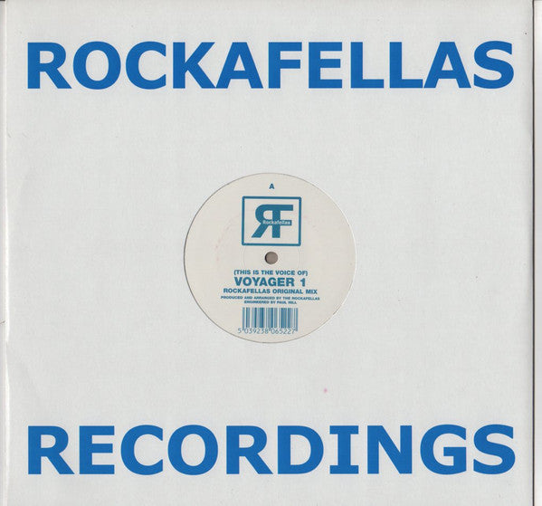 Rockafellas : (This Is The Voice Of) Voyager 1 (12")