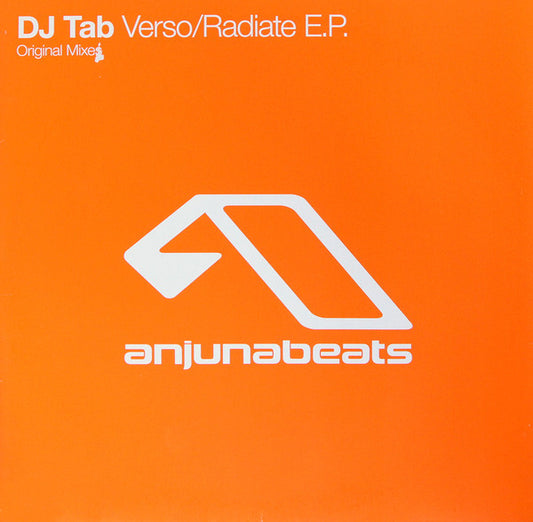 DJ Tab : Verso / Radiate E.P. (12", EP)