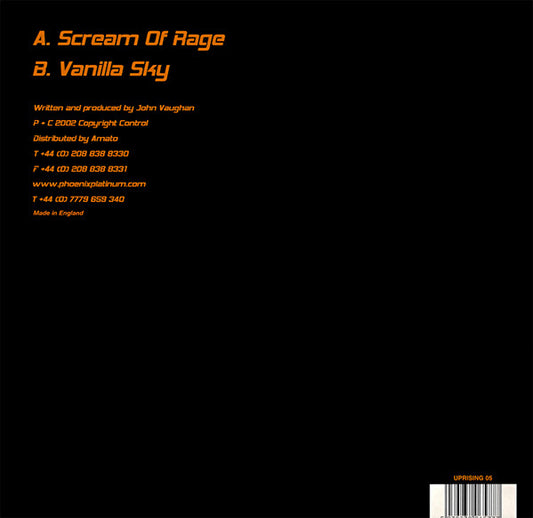 Jon The Dentist : Scream Of Rage (12")