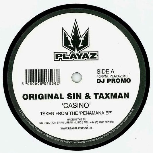 Original Sin (2) & Taxman (2) : Penamana EP 1 (12", Promo)