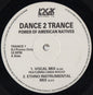 Dance 2 Trance : Power Of American Natives (12", Promo)