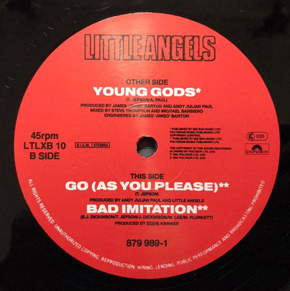 Little Angels : Young Gods (12", Single, Ltd, Num, Box)