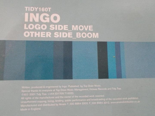 Ingo : Move / Boom (12")