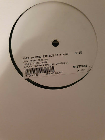 Graham Dynamix : Insane (12", S/Sided, Ltd, W/Lbl)