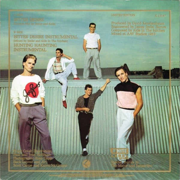 Kids In The Kitchen : Bitter Desire (12", Single, Ltd)