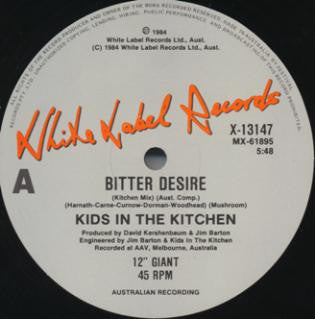 Kids In The Kitchen : Bitter Desire (12", Single, Ltd)