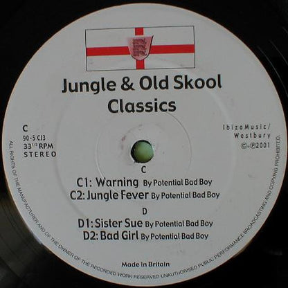 Various : 90-95 Classic Jungle & Old Skool E.P. Vol. 3 (2x12", EP, Comp, Ltd)