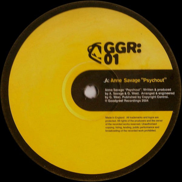 Anne Savage / Dark By Design : Psychout / Blackout (12")