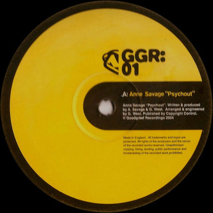 Anne Savage / Dark By Design : Psychout / Blackout (12")