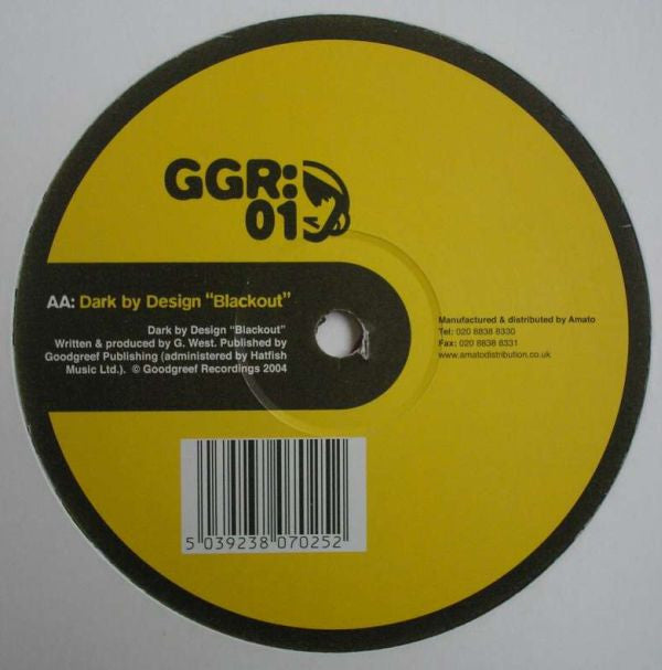 Anne Savage / Dark By Design : Psychout / Blackout (12")