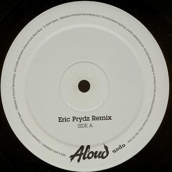 Aloud : Sex & Sun (12", Promo)
