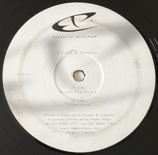 Dougal & Gammer : Know The Score / Supernova (12")