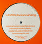 Various : Subvoice Vs Analog (12")
