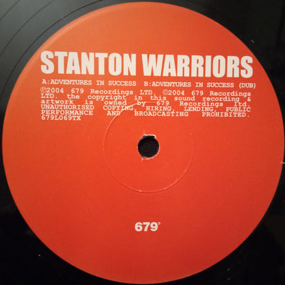 Stanton Warriors : Adventures In Success (12")