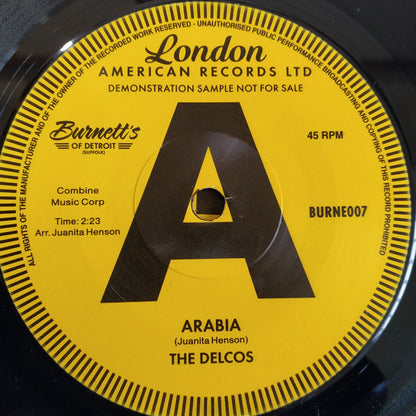The Delcos / Charles Sheffield : Arabia / It's Your Voodoo Working (7", Single, Promo)