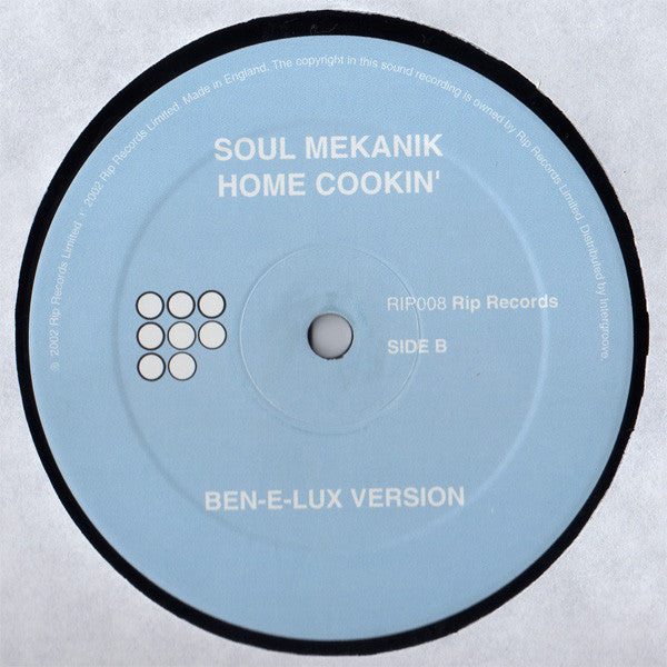 Soul Mekanik : Home Cookin' (12")