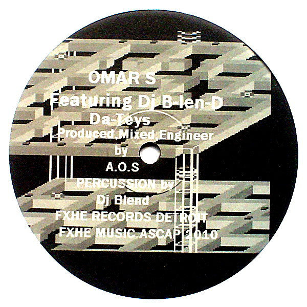 Roy Davis Jr. / Omar S* Featuring DJ B-len-D* : All I Do / Da-Teys (12")
