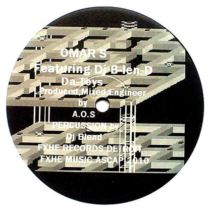 Roy Davis Jr. / Omar S* Featuring DJ B-len-D* : All I Do / Da-Teys (12")