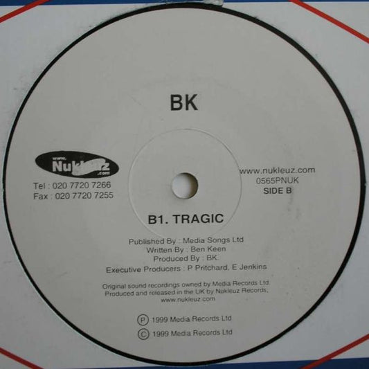 Astra / BK : I Need It / Tragic (12")