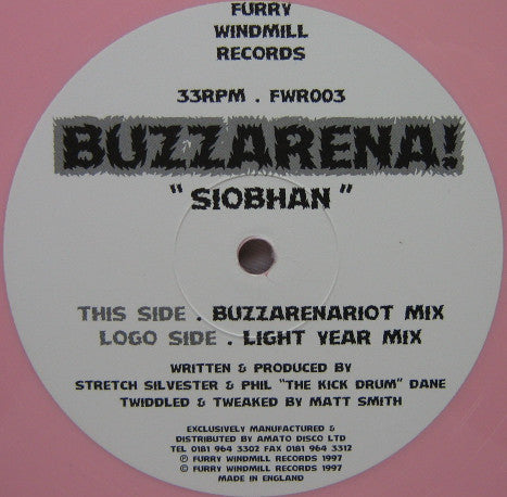Buzzarena! : Siobhan (12", Pin)