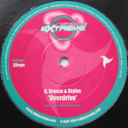 Breeze & Styles* : Overdrive / Energise (12")