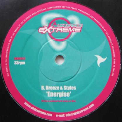 Breeze & Styles* : Overdrive / Energise (12")