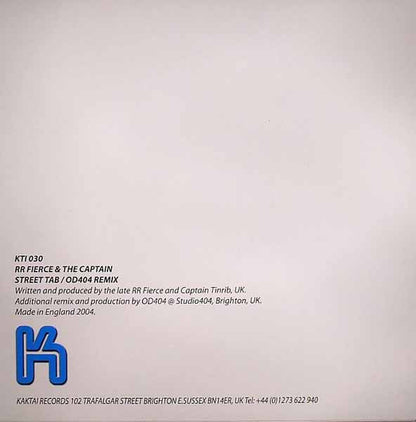 The Captain* & RR Fierce : Street Tab (12")