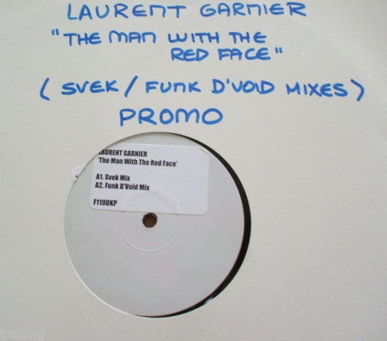 Laurent Garnier : The Man With The Red Face (12", S/Sided, Promo, W/Lbl, Sti)