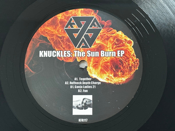 Knuckles (22) : The Sun Burn EP (12", EP)