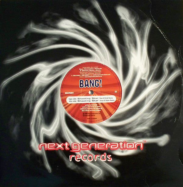 Bang! : Shooting Star (Remixes) (12", Ltd, Smplr)
