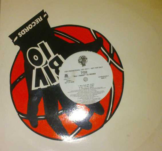 702 : All I Want W/ Remix (12", Promo)