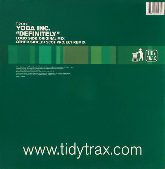 Yoda Inc.* : Definitely (12")
