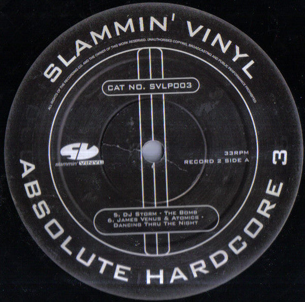 Various : Absolute Hardcore 3 (3xLP, Comp, Ltd)