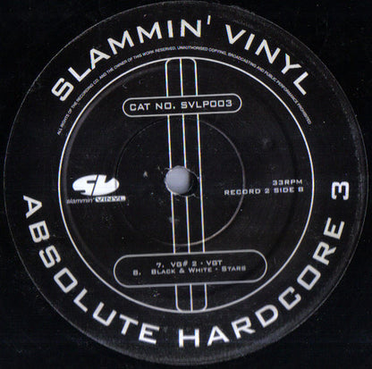 Various : Absolute Hardcore 3 (3xLP, Comp, Ltd)