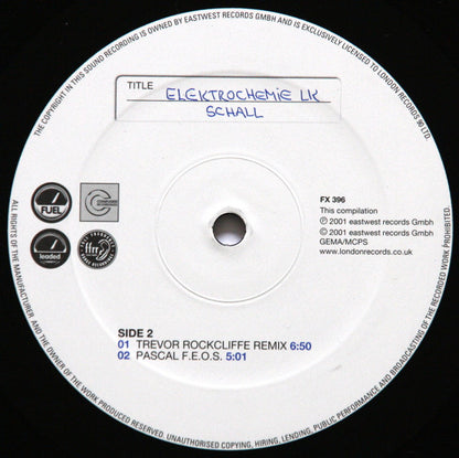 Elektrochemie LK : Schall (12")