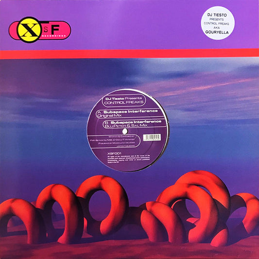 DJ Tiësto Presents Control Freaks : Subspace Interference (12")