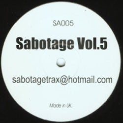 Sabotage Trax : Sabotage Vol.5 (12")