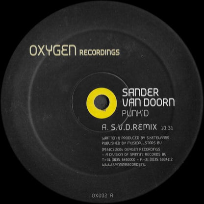 Sander van Doorn : Punk'd (12")