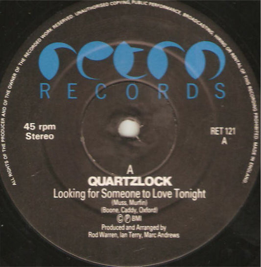 Quartzlock : Looking For Someone To Love Tonight / Love Eviction (12")