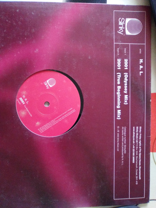 H.A.L. : 2001 (12")