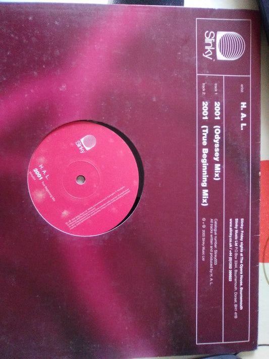 H.A.L. : 2001 (12")