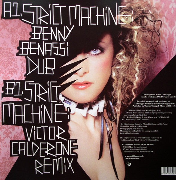 Goldfrapp : Strict Machine (12", Single, Ltd, 2/2)