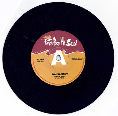 John E. Paul / Micky Moonshine : I Wanna Know / Name It You Got It (7", Mono)