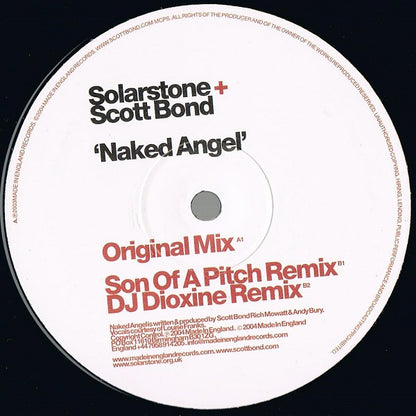 Solarstone + Scott Bond : Naked Angel (Disc 01) (12", 1/2)
