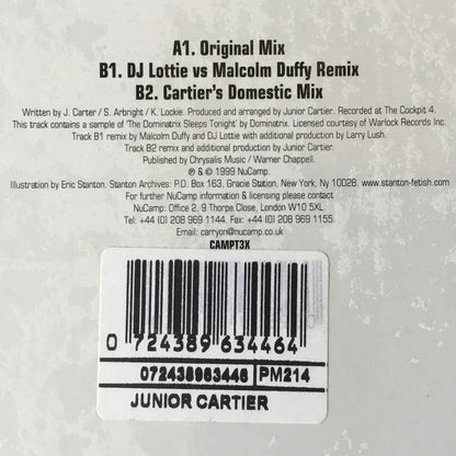 Junior Cartier : Women Beat Their Men (12")