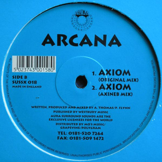 Arcana (3) : Axiom (12")