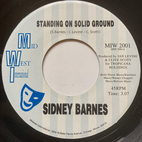 Sidney Barnes : Standing On Solid Ground / I Hurt On The Other Side (7", Single, RP)