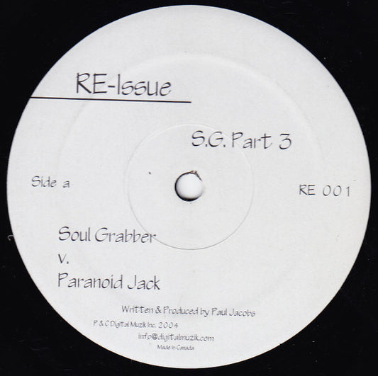 Soul Grabber V Paranoid Jack : Soul Grabber V Paranoid Jack (12")