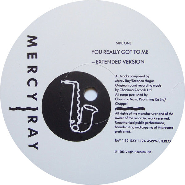 Mercy Ray : You Really Got To Me (12")