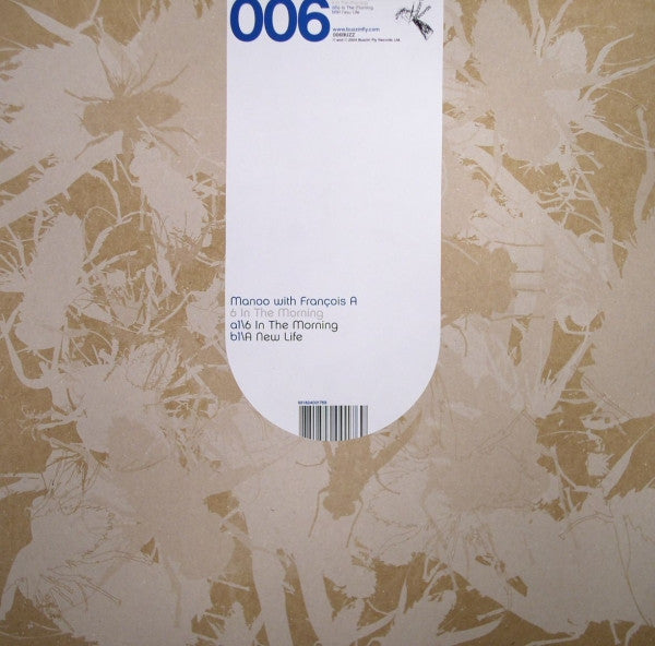 Manoo With Francois A* : 6 In The Morning (12")
